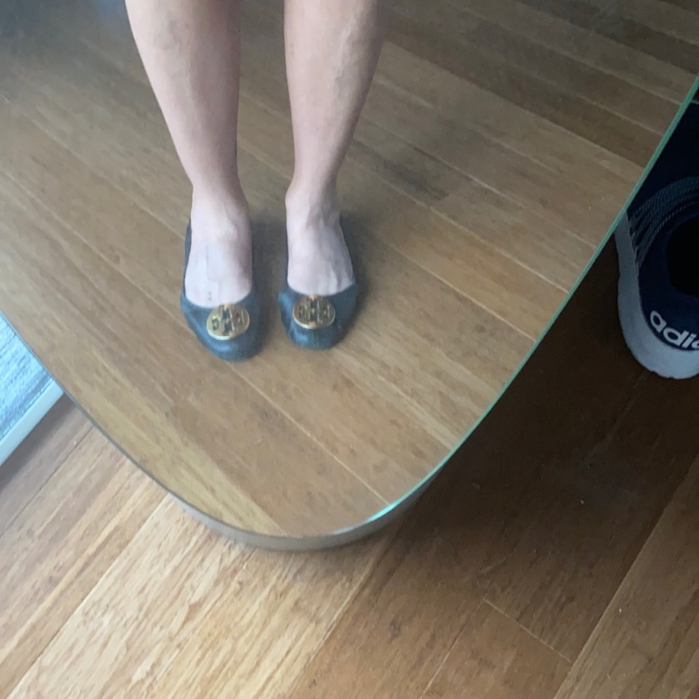 Cute blackTory Burch flats size 9